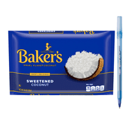 Sweetened Angel Flake Coconut, Bag 14 oz