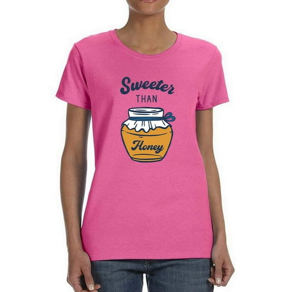 Sweeter Than Honey Art T-Shirt Women -Smartprints Designs, Female Medium