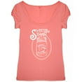 thumbnail image 1 of Sweeter Than Sweet Tea Womens Scoop Neck T Shirt Coral X-SM, 1 of 1