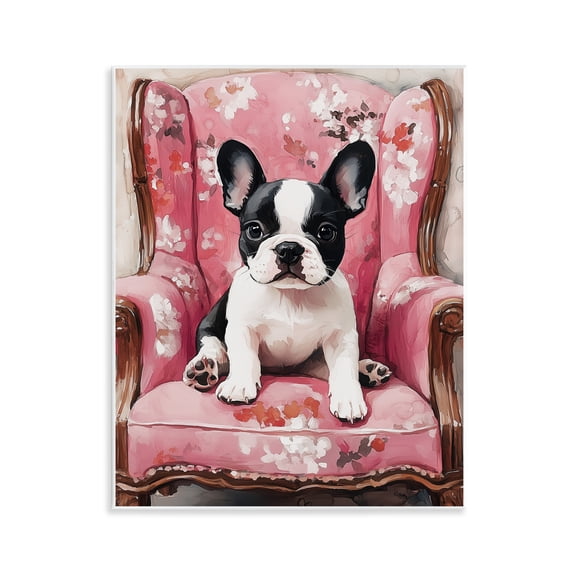Stupell Industries Sweetest Dog Frenchie Wall Plaque Art, design by Annabelle Hall, 14 x 11