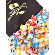 Sweetgourmet Assorted Fruit Filled BonBons | Bulk Hard Candy | Arcor Assorted Fruit Candies | 2 Pounds
