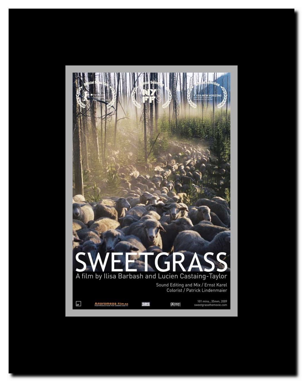Sweetgrass Framed Movie Poster
