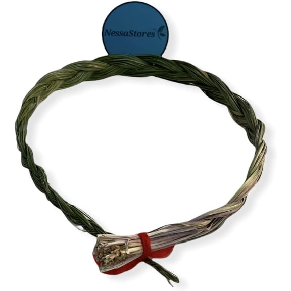 Sweetgrass Incense Smudge Braid 20"-25" #JC-153 (4 pcs)
