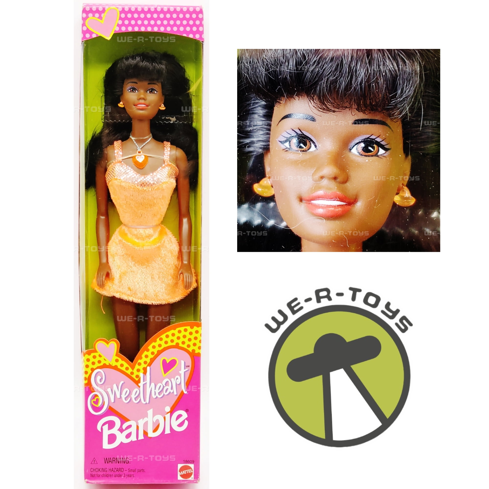 Sweetheart Barbie Doll African American 1997 Mattel No. 18609