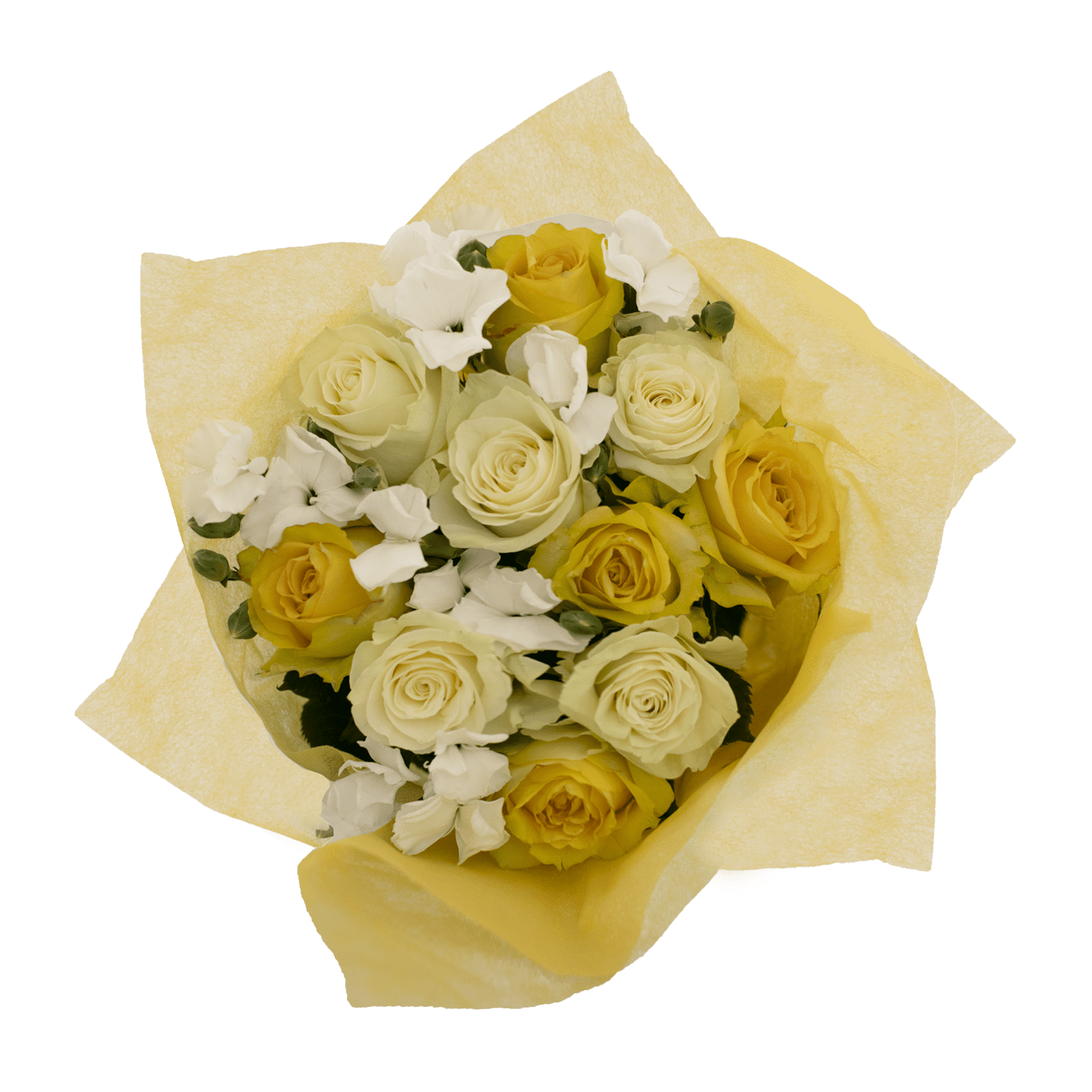 Sweetheart Bouquet - Yellow and White Farm Direct Fresh Cut Flowers - 15  Stems - by Bloomingmore - Walmart.com, image size:1500x1500