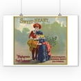 thumbnail image 1 of Sweetheart Brand - Highgrove, California - Citrus Crate Label (9x12 Art Print, Wall Decor Travel Poster), 1 of 1