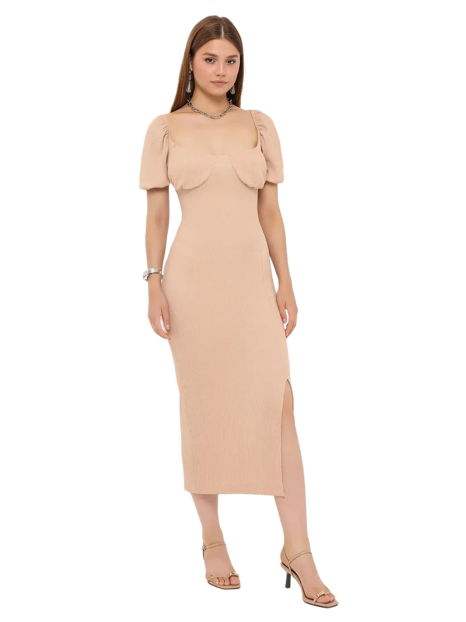 red button midi dress Red Button Sleeveless Midi Dress & Reviews - Red - Dresses