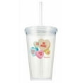 thumbnail image 1 of Sweethearts Be Mine Acrylic Tumbler 16oz with straw Valentine Heart, 1 of 2