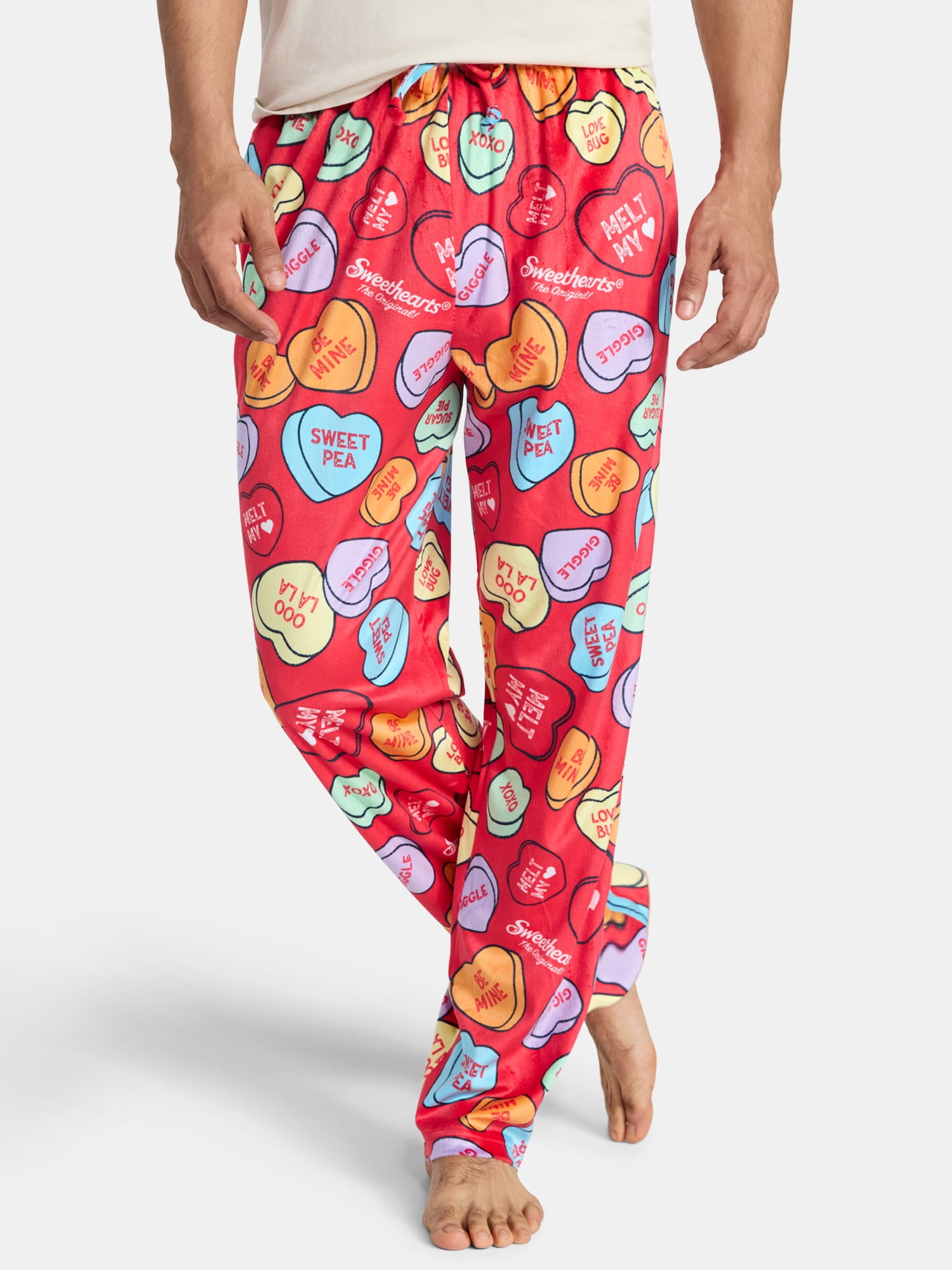Sweethearts Men's Valentine's Day Sleep Pants, Sizes S-2XL
