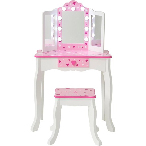 - Sweethearts Print Gisele Medium Vanity - White/