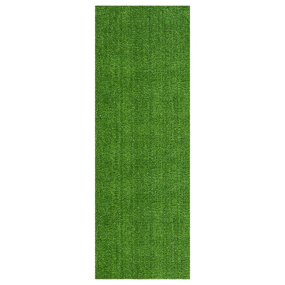 Sweet Home Stores Artificial Grass Turf 22" x 59" Waterproof Outdoor Rug for Lawn Patio Balcony