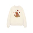 thumbnail image 1 of Sweetie Bear Sweatshirt, Girly Mood Unisex Adult, Soft Cotton, Casual Everyday Wear, 1 of 4