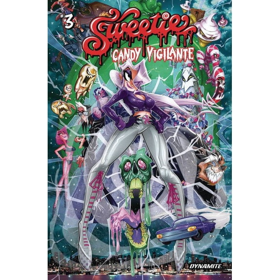 Sweetie Candy Vigilante #3D VF ; Dynamite Comic Book