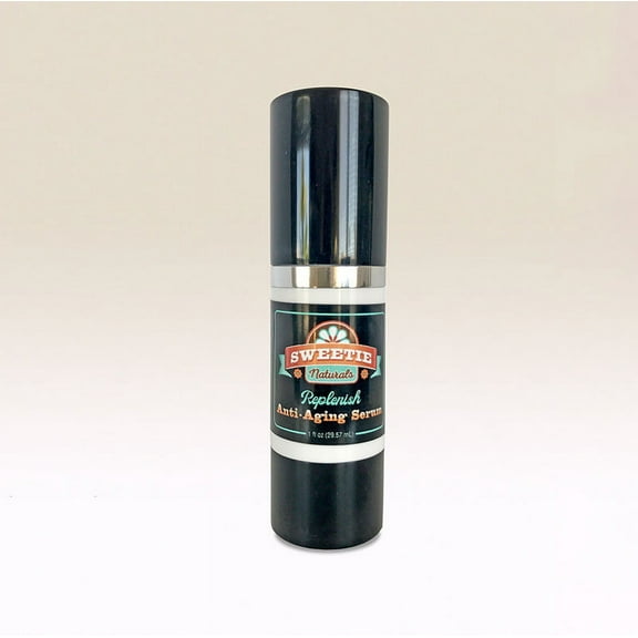 Sweetie Naturals Replenish Anti-Aging, Hyaluronic and Hydrating Face Serum. Wrinkle Ingredients and Plumping Skin Care.