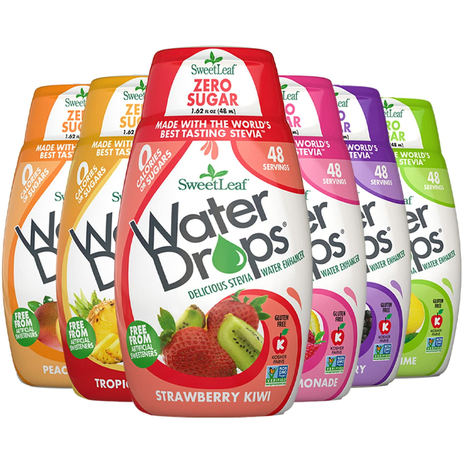 Sweetleaf Stevia Water Drops Water Enhancer Variety Pack, Sugar Free