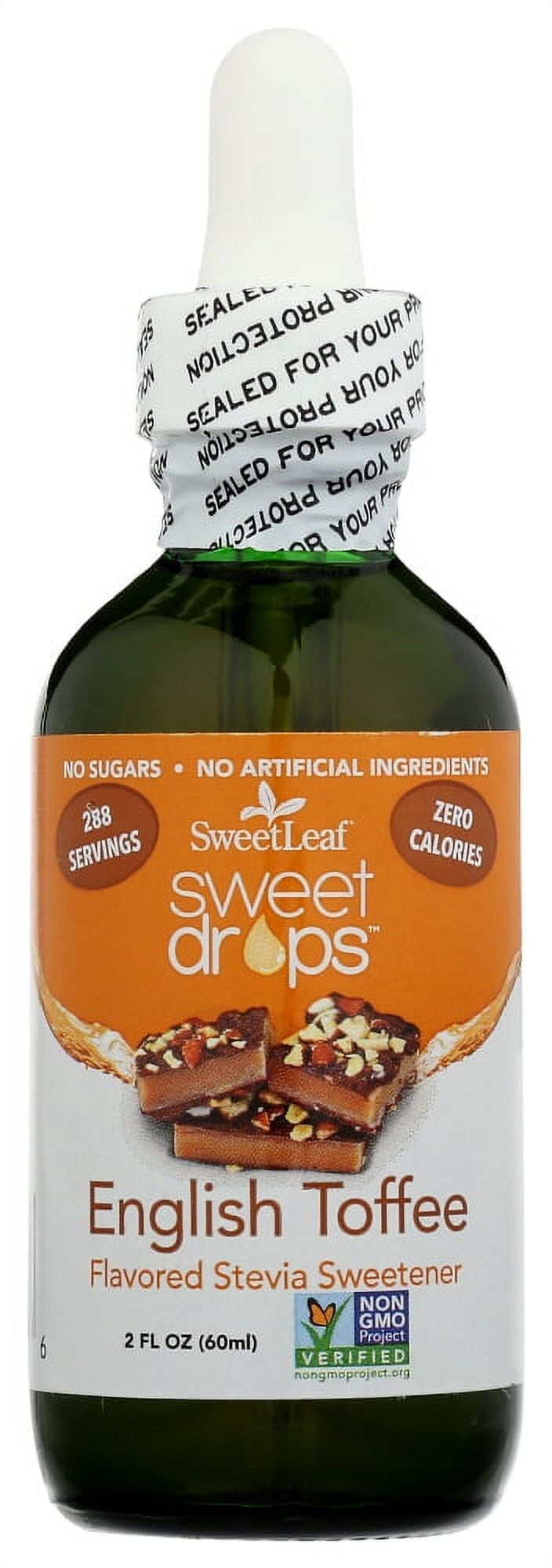 Sweetleaf Sweet Drops, English Toffee Liquid Stevia, 2 Fl. Oz