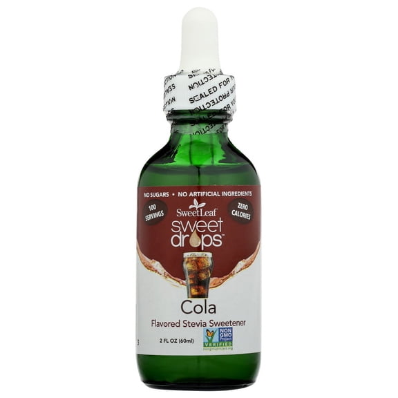 Sweetleaf Sweet Drops Sweetener, Cola, 100 Servings, Pack Of 1