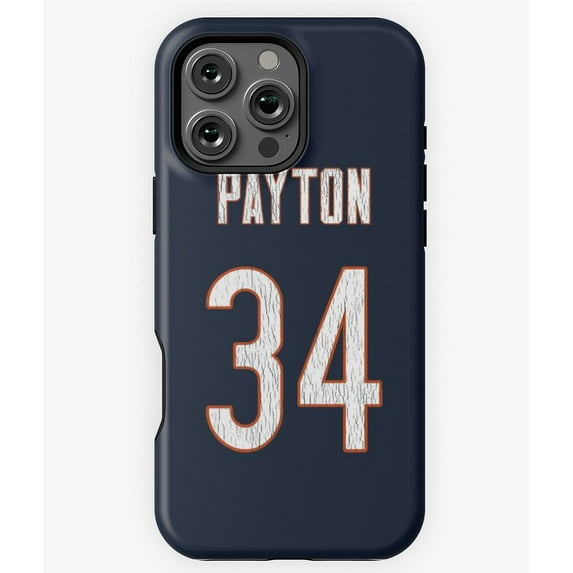 Sweetness Walter Payton Football Phone Case for iPhone 16 15 14 13 12 11 Pro Max