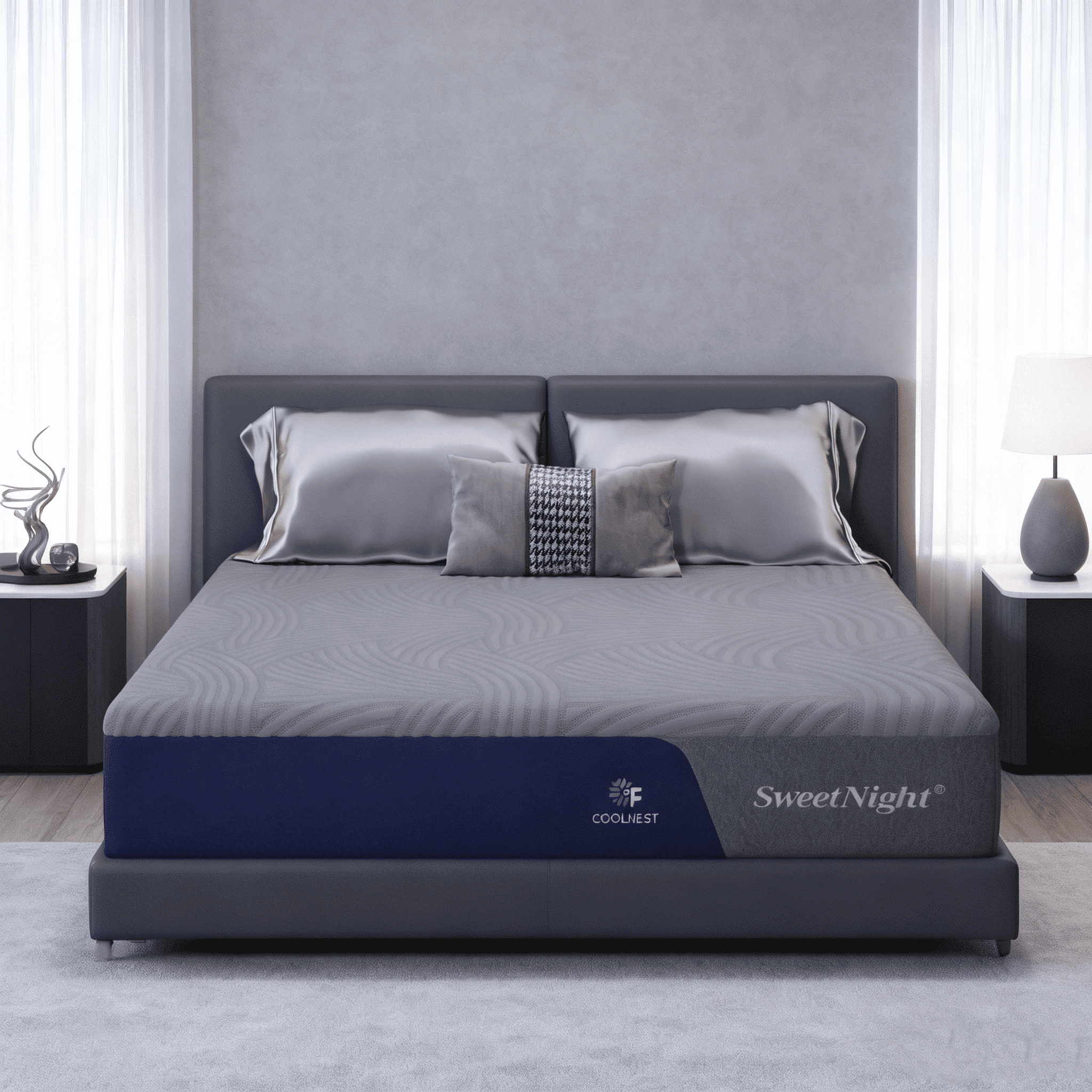 Sweetnight CoolNest Memory Foam Queen Size Mattress 12 inch
