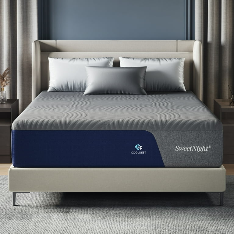 Sweetnight CoolNest 14 inch King Medium Gel Memory Foam Mattress