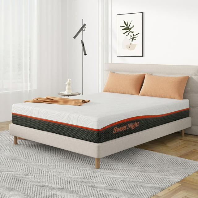 Sweetnight Dreamy 10" MediumFirm Hybrid of Gel Memory Foam Mattresses