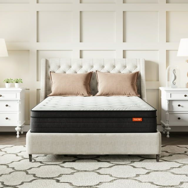 Sweetnight Full Size Mattress 10 Inch Hybrid Mattress in a Box Gel