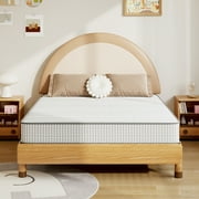 Avenco Luna 8" Queen Size Medium Hybrid Support Mattress, CertiPUR-US Motion Isolation Mattress