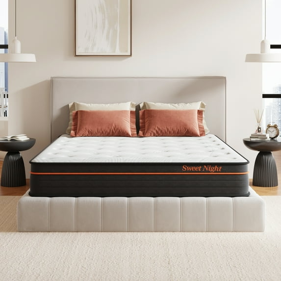 Sweetnight Twilighty 10" Hybrid Mattress, Queen