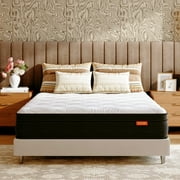 Sweetnight Twilighty 10" Cooling Gel Memory Foam Medium Firm Supportive Hybrid Mattress, Motion Isolation & CertiPUR-US Certified, Full Size