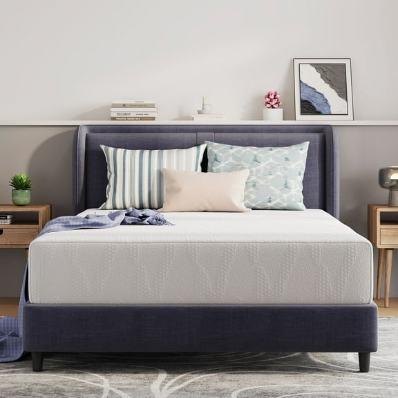 Avenco Victoria 12" Medium Gel Memory Foam Cooling Motion Isolation Mattress, King Size