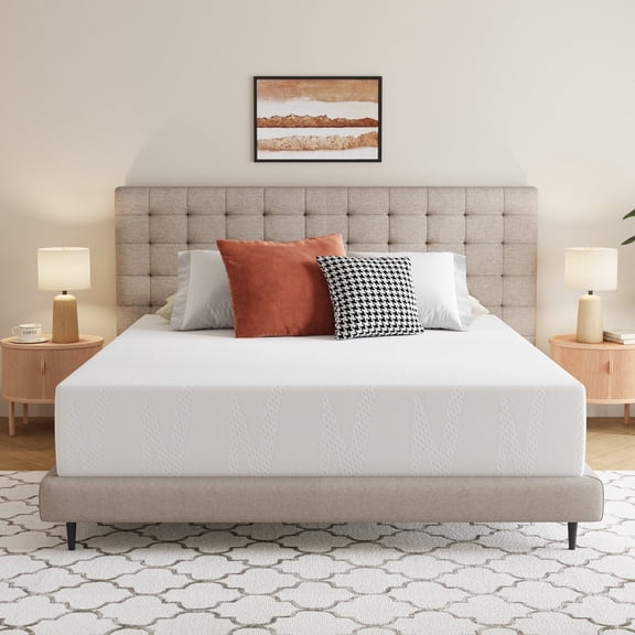 Avenco Victoria 14" Medium Gel Memory Foam Motion Isolation Mattress, King Size