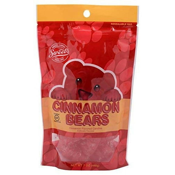 Sweets Candy Cinnamon Bears (12 Pack) 7 oz
