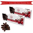 thumbnail image 1 of Sweets Candy Sticks Dark Chocolate Cherry Pack of 2, 1 of 1
