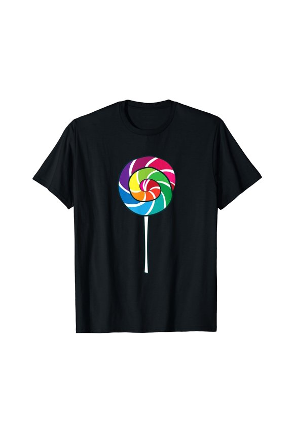 Sweets Lollipop Sugar Lolly Kids Lollypop T-Shirt