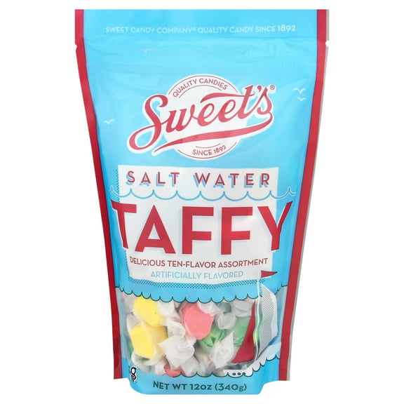 Sweet's Salt Water Assortment Taffy 12 oz