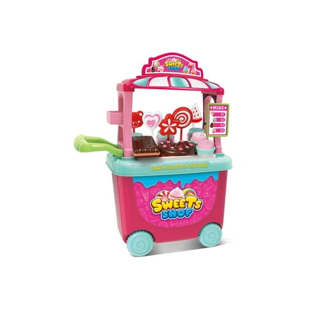 Sweets Shop Pastry Cart Playset