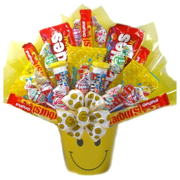 Sweets and Smiles Candy Bouquet