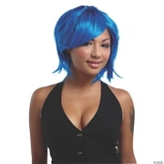 Morris Costumes Sweetshag Blue Royal Blue Wig