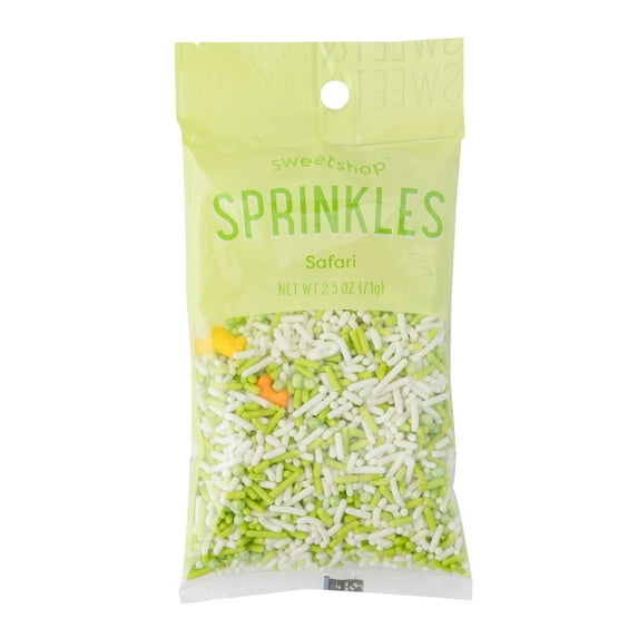Sweetshop Safari Green Sprinkles - 2.5oz Dessert Toppings