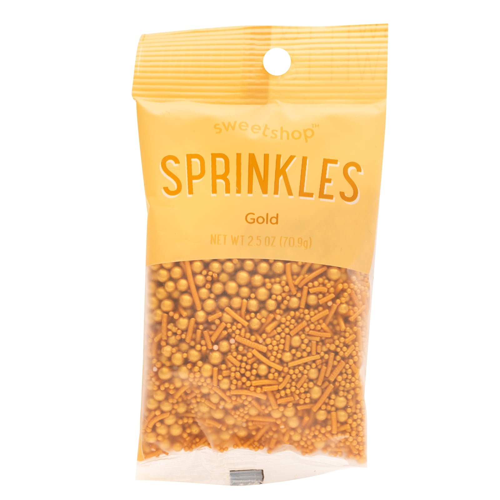 Sweetshop Sprinkle Mix Gold Mix 2.5oz - Dessert Toppings 