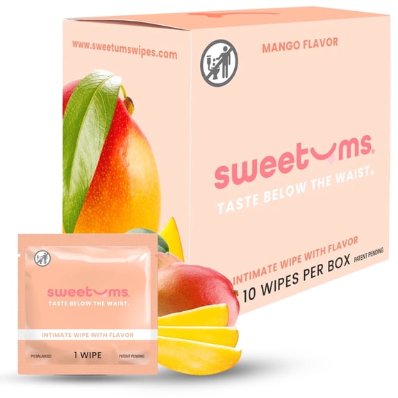 Mango Flavored Intimate Wipes