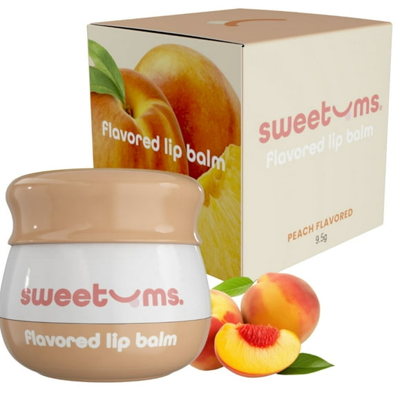 Sweetums Peach Flavored Lip Balm