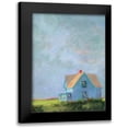 thumbnail image 1 of Sweetwater 12x14 Black Modern Framed Museum Art Print Titled - Blue Cape, 1 of 5