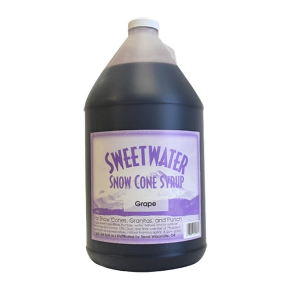 Sweetwater Snow Cone Grape Syrup cs 4/1 gal