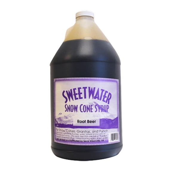 Sweetwater Snow Cone Root Beer Syrup cs 4/1 gal