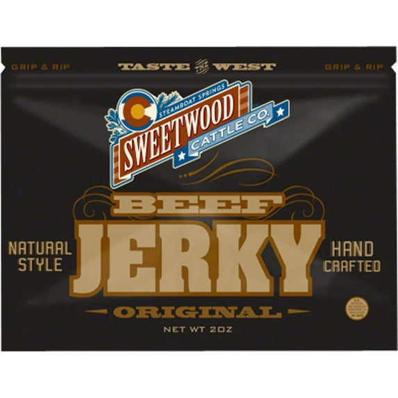 Sweetwood Cattle Co. Jerky: Original, Box of 10