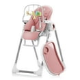 thumbnail image 1 of Sweety Fox Baby High Chair Adjustable to 7 Different Heights - Foldable Highchair for Babies and Toddlers, Pink, 1 of 6