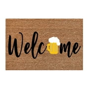 Sweiia Carpet, Carpet Clearance, Beer Welcome Sign Funny Cute Doormat Door Mat Welcome Friends Doormat Funny Doormat New Home Door Mat