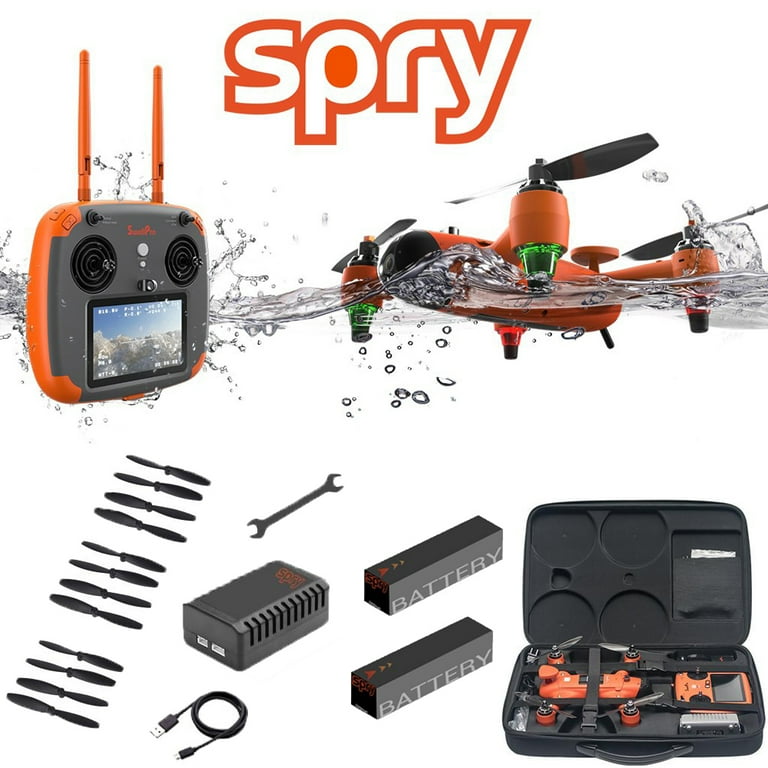 SwellPro Spry Waterproof Action Drone Remote Control All In One Quadcopter