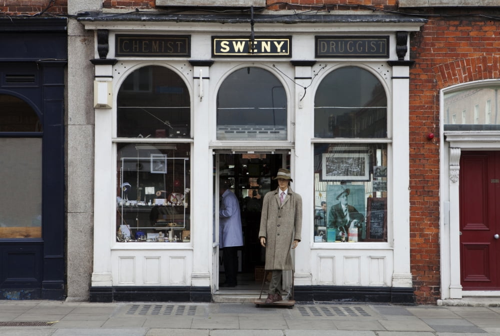 Swenys Chemist Shop Where Leopold Bloom bought his soap in Ulysses - and now a Museum WestlandRow Dublin City Ireland Canvas Art - Panoramic Images (36 x 12)